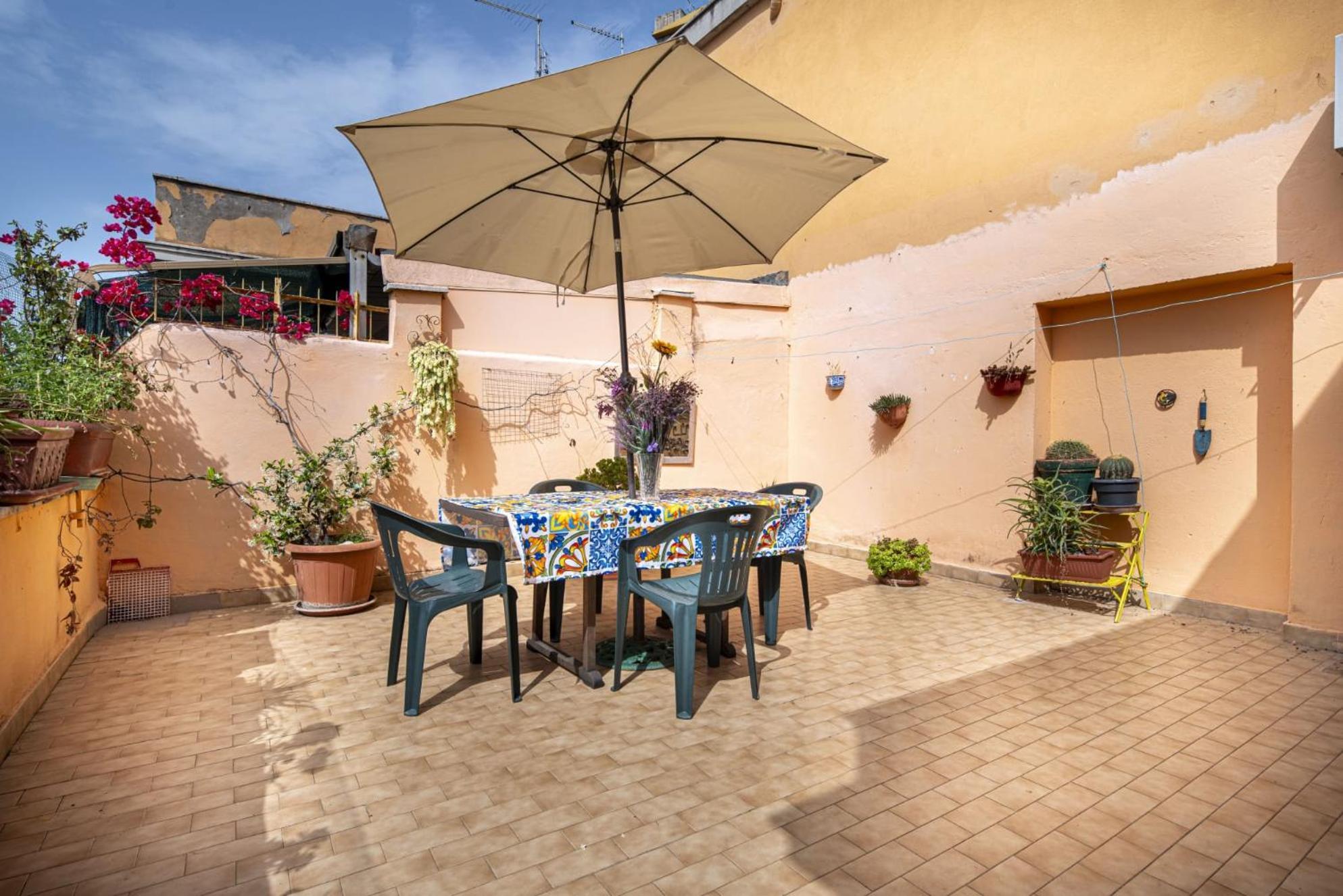 דירות רומא Carola'S Terrace / La Terrazza Di Carola מראה חיצוני תמונה