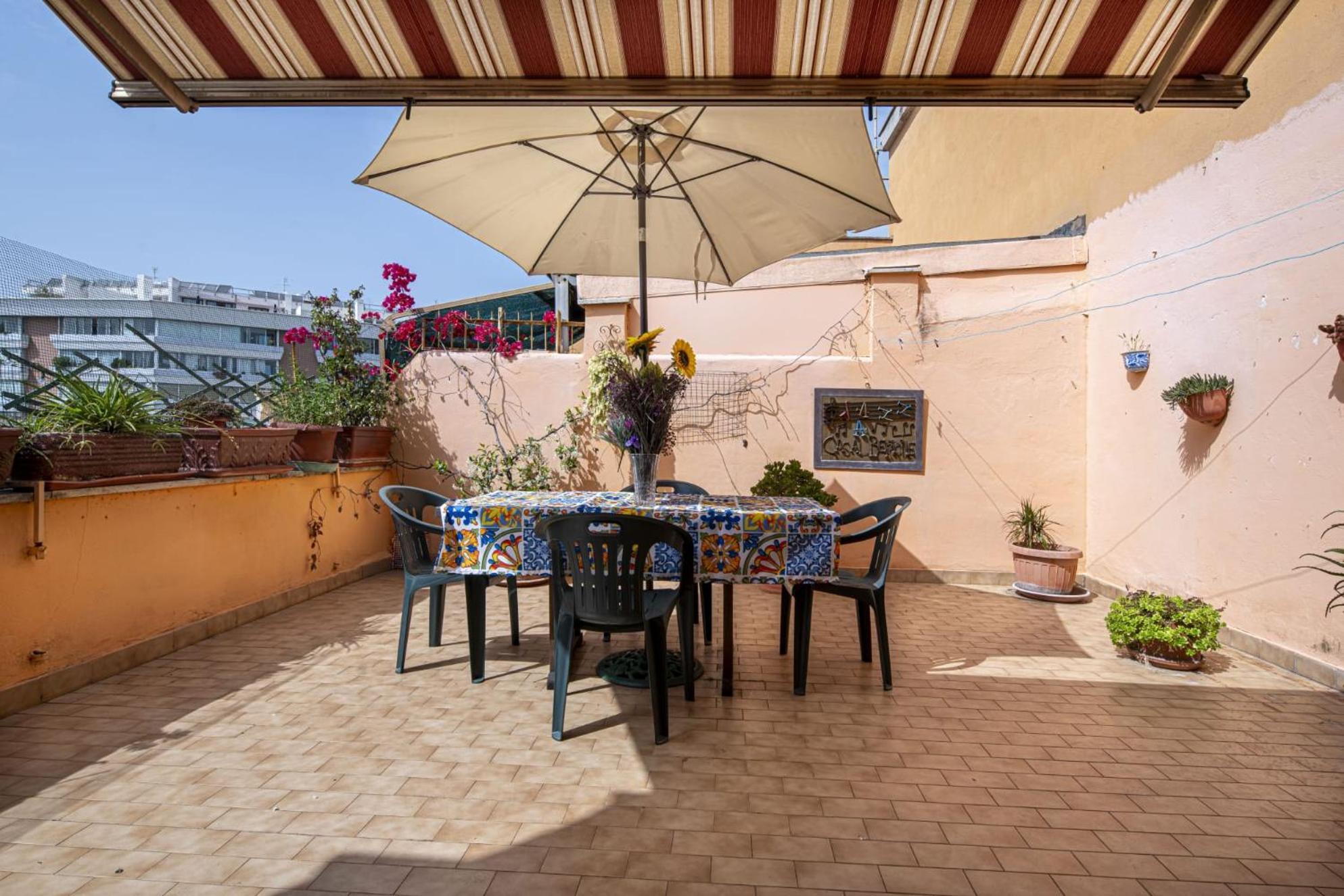 דירות רומא Carola'S Terrace / La Terrazza Di Carola מראה חיצוני תמונה